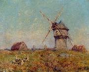 unknow artist Breton Landscape France oil painting artist